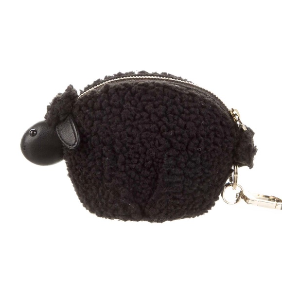 Tory Burch Accessories Tory Burch Faux Fur Sheep Coin Bag Keychain